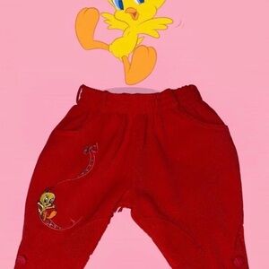 Tweety bird pants size 6m